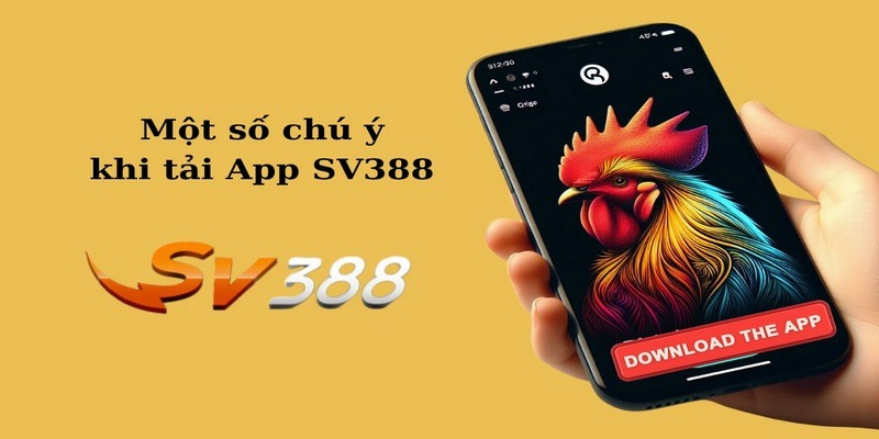 Một số lưu ý khi tải và dùng SV388